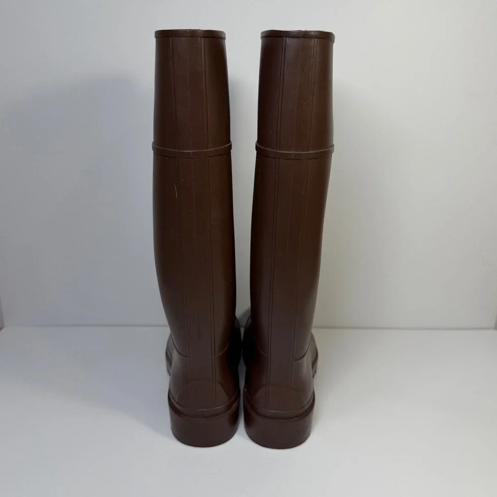 Northerner by Servus Brown Rubber Rain Boots Waterproof Work Made in USA Mens 5